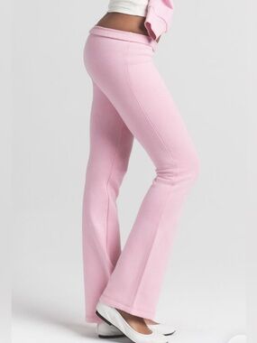 SKIMS NWT Large Halite Cotton Fleece Slim Pant $88 retail